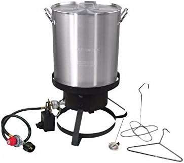 Cajun Injector 30 qt Aluminum Turkey Deep-Fryer