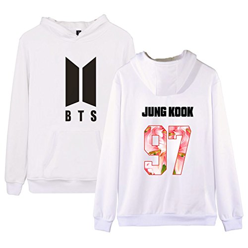 Kpop bts new logo hoodie bangtan boys unisex sweatershi…