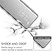Hovisi Luxurious Shiny Flip Case Cover Samsung Galaxy S7 Edge (Silver)