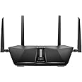 NETGEAR Nighthawk 6-Stream AX5400 WiFi 6 Router (RAX50) - AX5400 Dual Band Wireless Speed (Up to 5.4 Gbps) | 2,500 sq. ft. Coverage