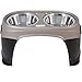 Petmate Easy Reach Pet Diner Elevated Dog Bowls 2 Sizes 2 Polished Colors, Black/Pearl Tan, Large (23479), Made in USA