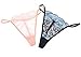 Women's Pack of 10 Lace G-string Sexy Lingerie T-back String Thongs Panties(Multicolored)