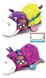 FlipaZoo Flipquins Plush Toys, Animals Sequined Reversible Plush, Stuffed Plush, Gift Ideas for Kids, Unique Christmas, Children Birthday Gift Ideas (Hetal Hippo to Janika Giraffe)