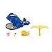 Calico Critters Splash and Play Whale - Have a Fun Day in the Sun - Includes a Slide, Sand Box, Bucket, Shovel, and Rocker - Connectable with the Adventure Treasure Ship - Critters Sold Separately