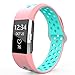 HUMENN Bands Compatible for Fitbit Charge 2, Replacement Accessory Sport Band Compatible for Fitbit Charge 2 HR