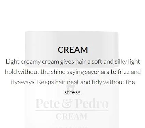 Pete And Pedro Cream Best Hair Cream For Men With Coconut Oil