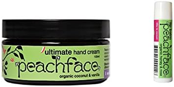 Peachface Honey Rose Hand Cream and Lip Balm Gift Set 100 ml