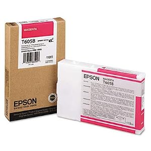 Image of Epson T605B00 UltraChrome K3 110ml Magenta Cartridge (T605B00)
