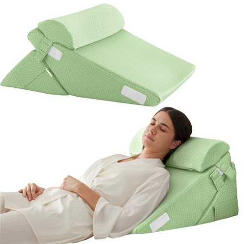 Bedluxe Orthopedic Bed Wedge Pillow Set