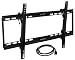 Mount-it! MI-1121M-CBL Slim Tilting TV Wall Mount Bracket Low Profile for Samsung, Sony, Vizio, TCL, LG, Sharp 32 to 65 Inch LCD/LED/4K TVs W/ HDMI Cable Included primary
