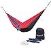 WoneNice Camping Hammock - Portable Lightweight Double Nylon Hammock, Best Parachute Hammock with 2 x Hanging Straps for Backpacking, Camping, Travel, Beach, Yard and Garden
