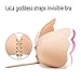 Invisible Strapless Silicone Bra Reusable Breathable Push-up Brassiere Underwear set