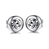 Women's Titanium Stainless Steel Anti-Allergy Stud Earrings