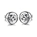 Women's Titanium Stainless Steel Anti-Allergy Stud Earrings