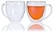 Double Wall Glass Coffee Mugs 12 oz.(Set of 2) – Clear Thermal Insulated - Hold Your Hot Coffee, Tea or Hot Chocolate Without Burning Your Hands. Best Cup To Use With Keurig.2