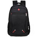 hopesport Multi-Compartment Basics Backpack for Laptops, Black