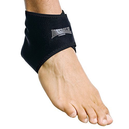 Lonsdale Unisex Neo Ankle Support Gym Fitness Workout Training Sport Elasticated by Lonsdale