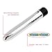 Vibrator, Oomph! 7 Inch Multi-Speed Vibrator Waterproof G-spot Massager AV Vibe Female Masturbation Toy Battery Included- Silver
