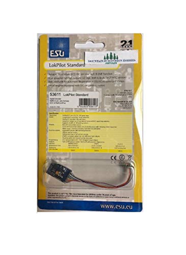 Lok Pilot Standard DCC Mobile Decoder NMRA 8 Pin Train Railroads Kit Quick Arrive - Thumbnail 7