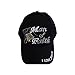 Man of Faith I Love Jesus Adjustable Baseball Cap, 5 Colors Available (Black)