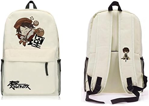Bungo Stray Dogs Anime Cosplay Backpack School Bag Bookbag Daypack Computer Bag (F)