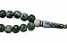 Marble Green Plastic Tasbih with Allah Muhammad Beads - 7mm Muslim Prayer Beads Rosary