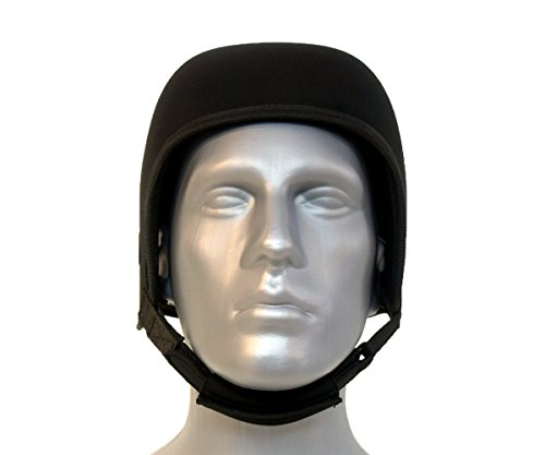 Opti-Cool Headgear Soft Protective Helmet (Large 23.5-24.75 inches, Black)