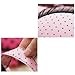 Tzou Protect Bra Underwear Lingerie Case Storage Travel Organizer Bag (Pink Dot)