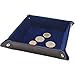 Boshiho Leather Jewelry Catchall Key Phone Coin Box EDC Valet Tray Change Caddy Bedside Storage Box Brown