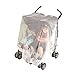 Jeep Double Stroller Mosquito Net, Tandem Stroller Net, Baby Net, Double Stroller Accessories, Mosquito Net for Baby Double Strollers, Tandem Stroller Bug Cover, White, Universal Size