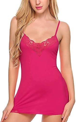 Tommy Vans DEMSOONEST Women's Nighty/Night Gown/Night Dress Babydoll Dress for Women & Girls