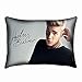 Customize Justin Bieber Pillowcase Cushion Cover Pillow Slip Two Sides 20x30 Inch