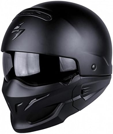 Scorpion Helmets EXO COMBAT MATT BLACK X-SMALL