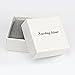 YFN Hoop Earrings 925 Sterling Silver Circle Endless Loop Earrings Mother Day Gift for Mom Women Wife Size 40 50 60MM