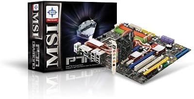 MSI Motherboard ATX LGA 775 DDR2 8GB 4x PCI-E X16 7.1 Sound