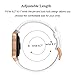 TENGL Compatible Fitbit Blaze Bands Frame, TPU Replacement Sport Strap Rose Gold Frame Fitbit Blaze Smart Fitness Watch, Large, White
