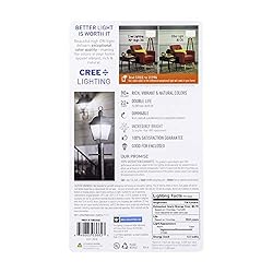 Cree Lighting B11 Clear Glass Filament Post Light