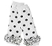 Toptim Baby Knitted Leg Warmers for Little Girls , Toddlers & Children (Dots of 5 Pairs)