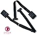 Women's Low Back Bra Converter 3 Hook Black Strap Extender for Backless Dresses