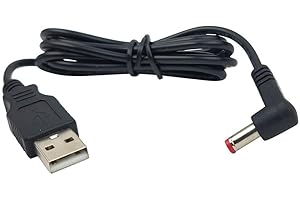 SRS SATELLITE RADIO SUPERSTORE USB-A Power Cable for SiriusXM Satellite Radio Receivers When Using PowerConnect Docking Cradles Models SDPIV1, XDPIV1, XDPIV2, SXVD1, Red Tip Connector, 3 FT Cable