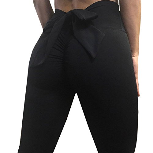 Buy SEASUM Women Scrunch Butt Yoga Pants Leggings High Waist Waistband ...
