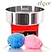 Clevr Large Commercial Cotton Candy Machine Party Candy Floss Maker Red