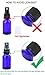 15ml (0.5oz) Empty Glass Spray Bottles (12 pack) - Refillable Containers with Black Fine Mist Sprayer for Essential Oils, Cleaning, Room Sprays (4 Each - Green, Amber, Blue) by THETIS Homes