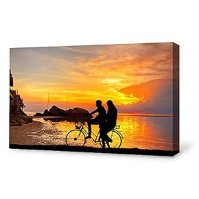 for Living Room Bedroom Home Artwork Paintings Charming Sunset