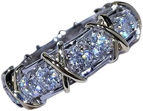 Karriter diamond Ring 925 Sterling Silver Jewelry Engagement Wedding Band Lab diamond Rings For Women Men Party Accessory Gift