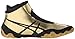 ASICS Men's Omniflex Attack V2.0 Wrestling Shoe, Gold/Black, 9.5 M US