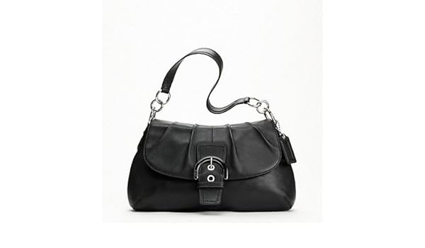coach pleated leather bag