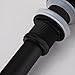 Ownace Bathroom Faucet Vessel Vanity Sink Pop Up Drain Stopper Without Overflow Solid Brass Black Color