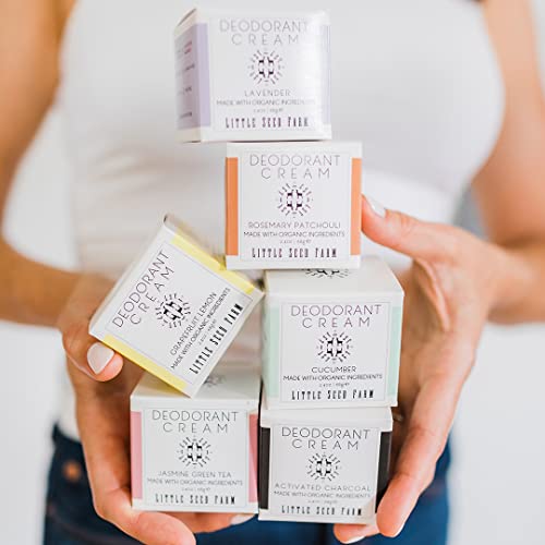 Little Seed Farm Deodorant Cream Samples, 9 Pack All Scents