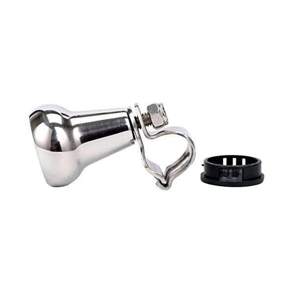Amarine-made-Boat-Steering-Wheel-Knob-with-Plastic-Cap-Aisi-316-Stainless-Steel-Maneuvering-Knob